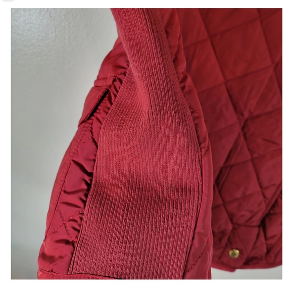 NWOT ADRIENNE VITTADINI RUST Riding Vest Sz. L - Picture 5 of 10